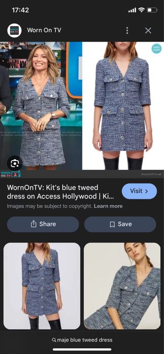 Maje страхотна къса рокля