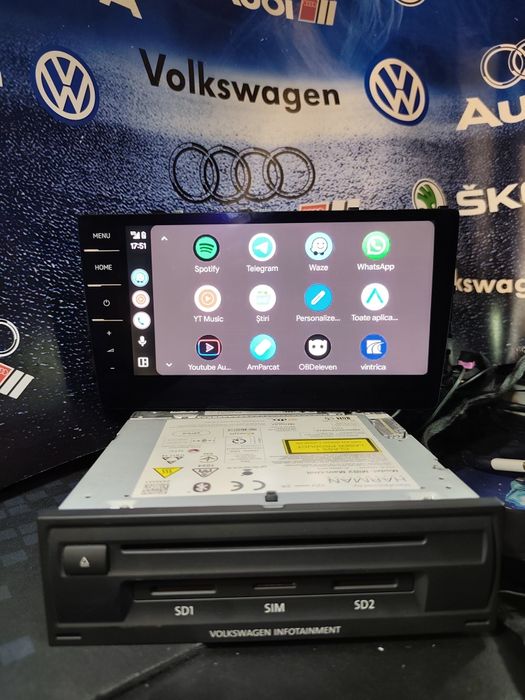 Navigație MIB2.5 Volkswagen 9.2" Passat B8, Tiguan, Golf 7, Arteon – 3