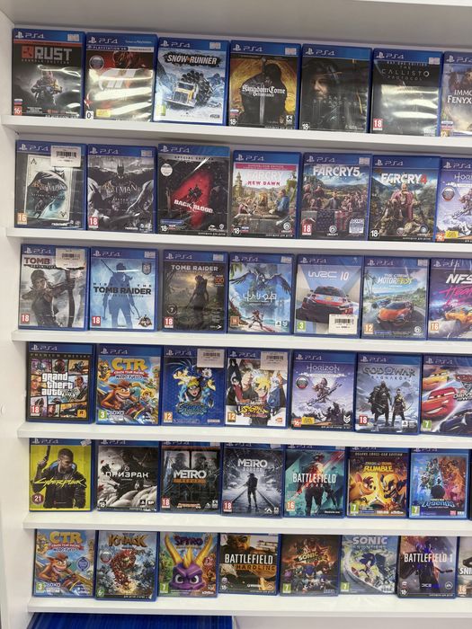 Диски для Playstation 5 и 4