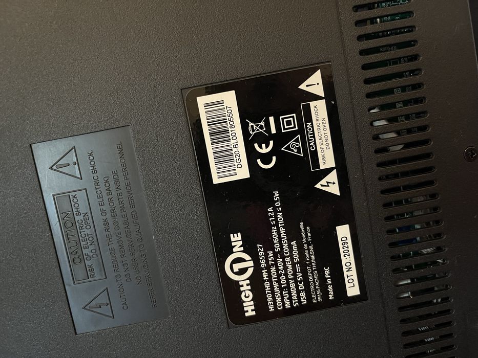 Tv pt piese Hightone