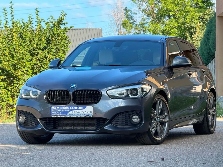 BMW Seria 1 M-Paket,Faruri Led,Navigatie,KeylessEntry/GO,Jante M18',Memorii,Piele