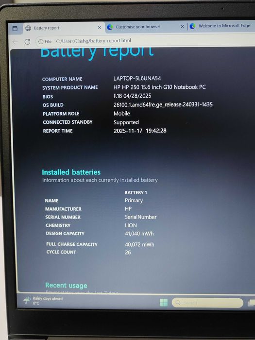 Laptop HP 250 G10 FHD 15.6 Intel Core i5-1334U 16GB DDR4 512GB SSD