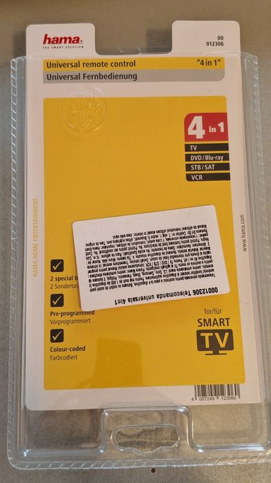 Telecomanda Hama - universala 4 in 1
