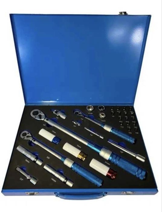 Професионален Комплект динамометрични ключове с заключване KraftWelle