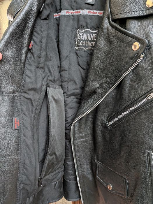 Geaca piele  noua