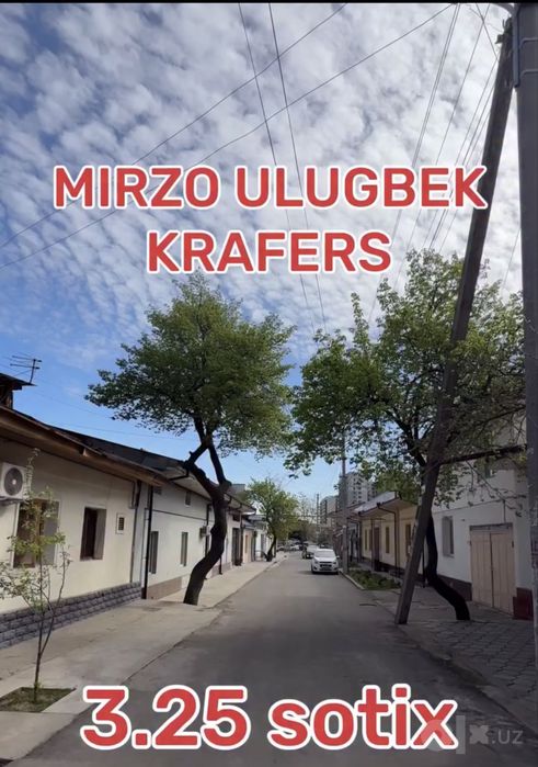 Uy sotiladi! Shahar sentirida Mirzo Ulug’bek