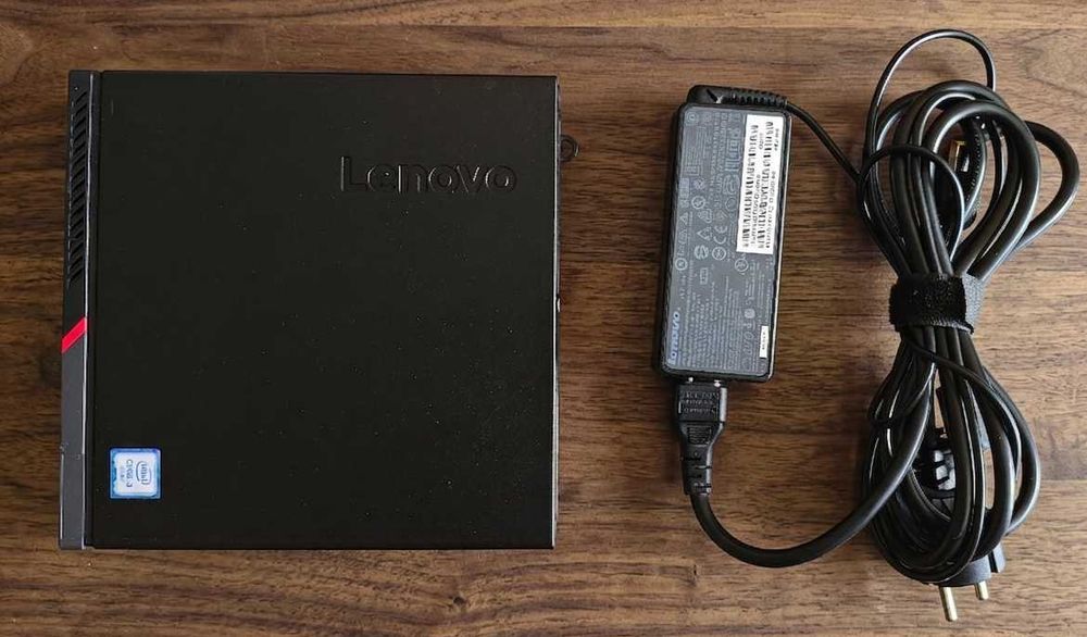 Продавам Lenovo ThinkCentre M700 Tiny / i3 / 16GB RAM DDR4 / 256GB M.2 SATA / 640GB HDD/ Профилактиран / Windows 11 Pro / ESET NOD32 Antivirus