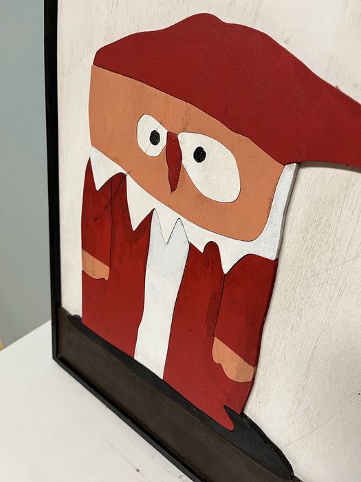 Авторско дървено пано