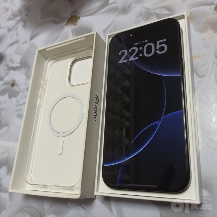 Iphone 16 pro max black titanium 256GB