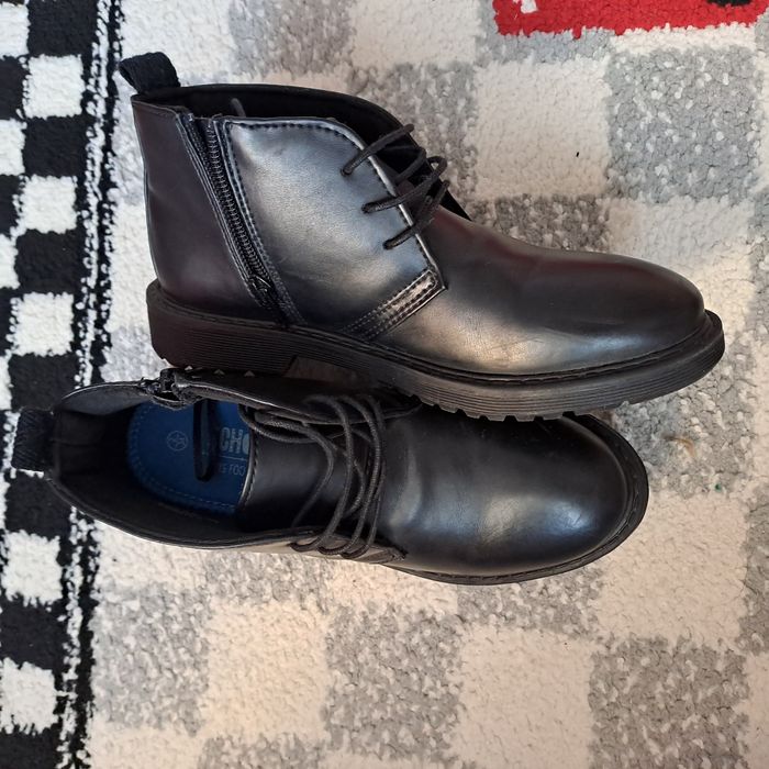 Ghete copii din piele sintetică