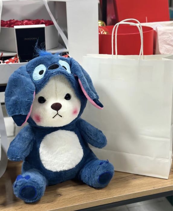 Мишка стич Мишка с капюшоном Трэнд мишка