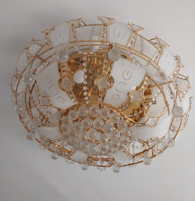 Большая люстра 20 лампочек