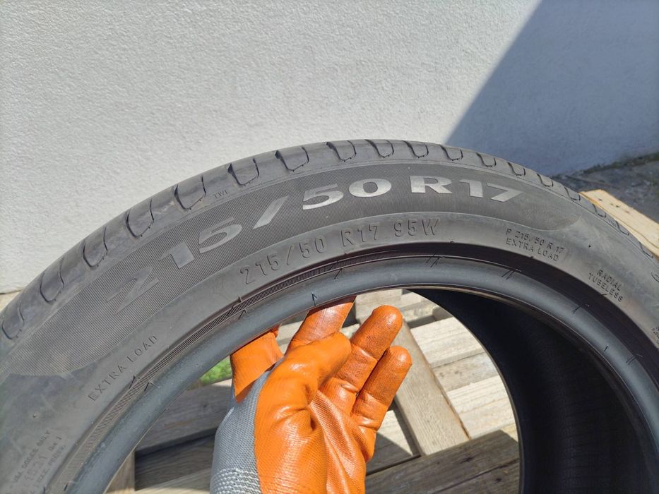 215/50/17 Пирели ДОТ 2020 г - Само 1 брой гума