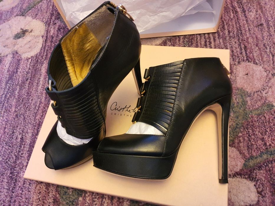 Sandale piele femei marime 38 Cristhelen B Musette