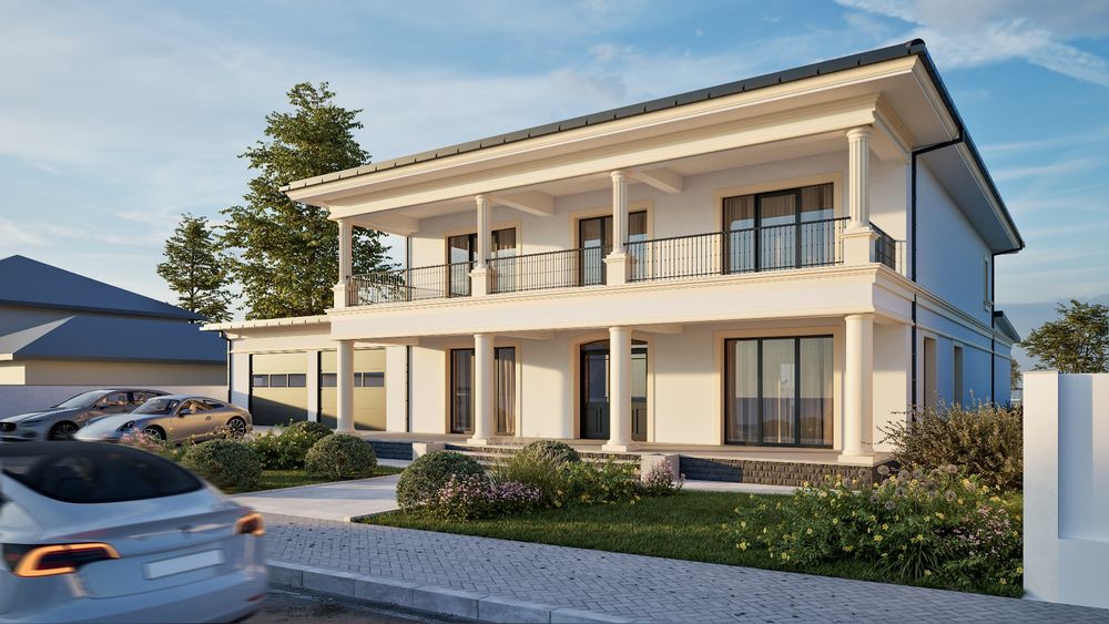 Modelare 3d, Randari, Arhitectura