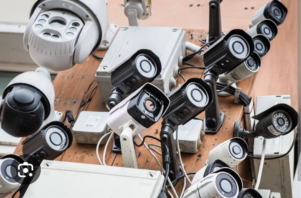 Установка виденаблюдения. Видекамера. Камера внешние и внутренние