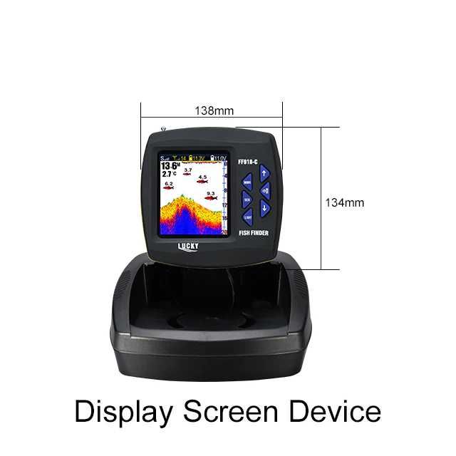 Barcă de nădit cu GPS – echipata cu Sonar Lucky FF918