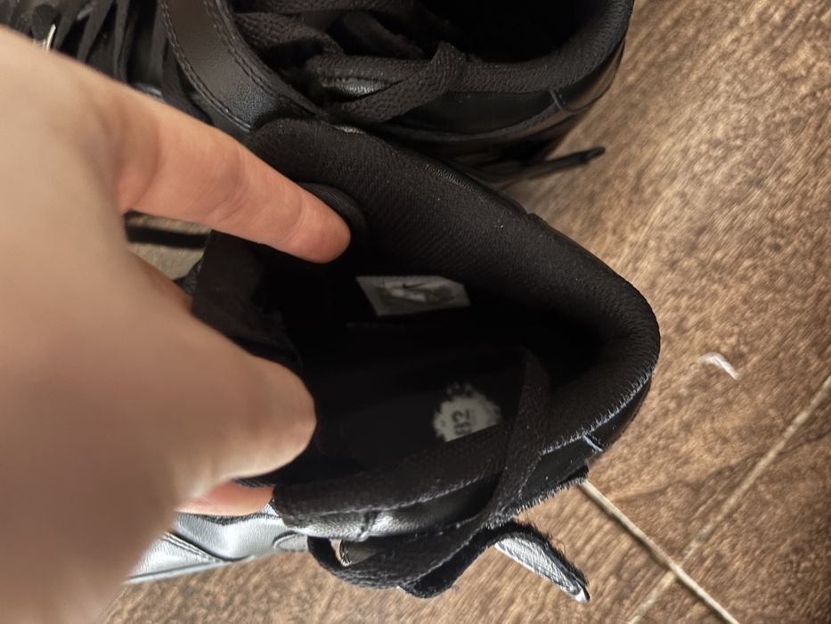 Nike air force high black 44