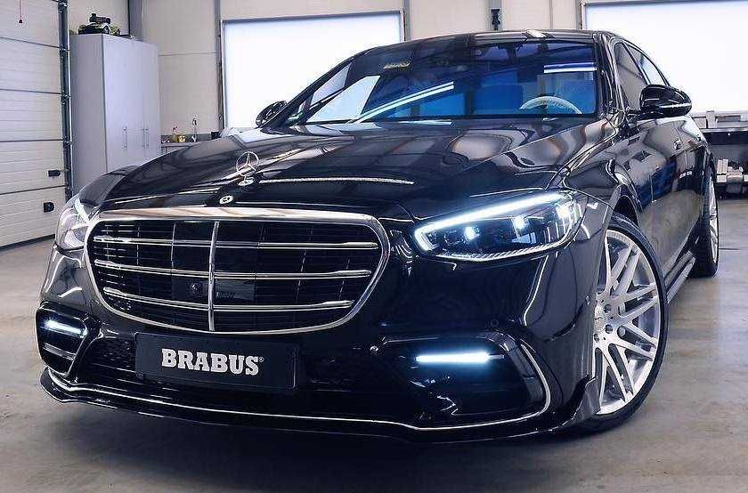 Решетки + DRL led светлини BRABUS Mercedes S-class W223 AMG Line