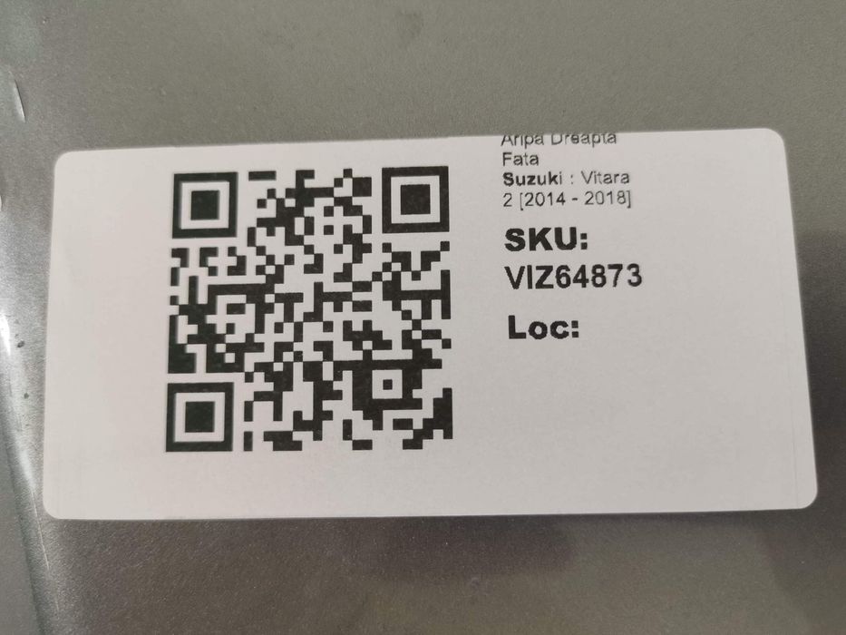 Десен преден калник Сузуки Витара / Suzuki Vitara 2 Оригинален