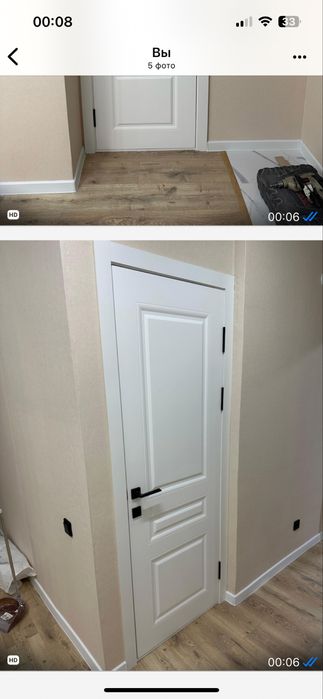 Установка межкомнатных дверей