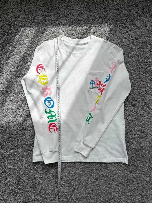 Новый Лонгслив Chrome Hearts Multicolor