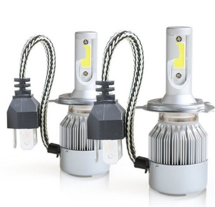Kit set 2 becuri led auto C6 H4 36W 3800LM