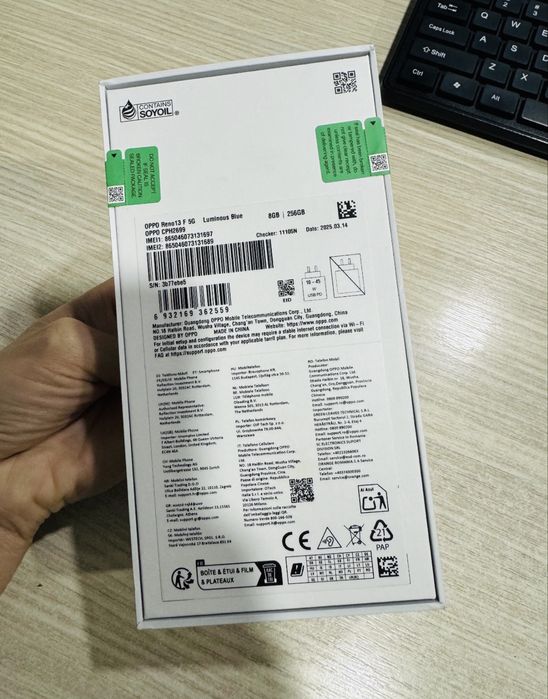 OPPO Reno 13 F , 5G , NOU , Sigilat