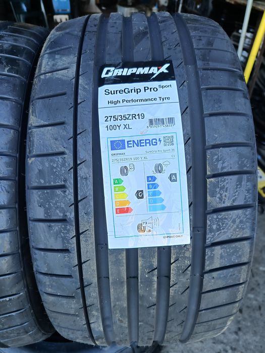 "GRIPMAX "-НОВИ ЛЕТНИ -19цола-275/35:245/40-799лв.-с монтаж и баланс
