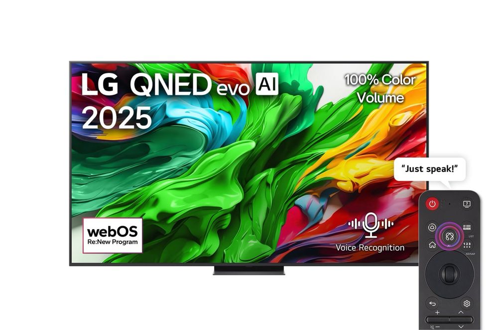 Телевизор LG 86QNED86A6A 4K UHD 120Гц до 144 NEW Mini Led (2025)
