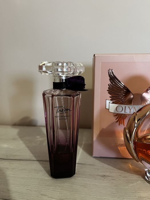 Остатъчно количество парфюми Lancôme Midnight Rose, Olympéa Paco Rabanne, Byzance Rochas, JPG La belle, Alien Essence absolue