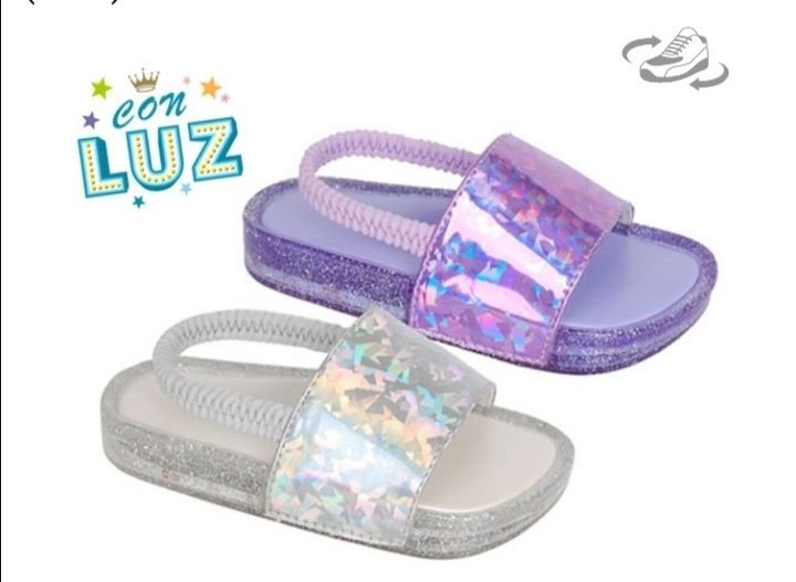 Продавам светещи джапанки за момиче