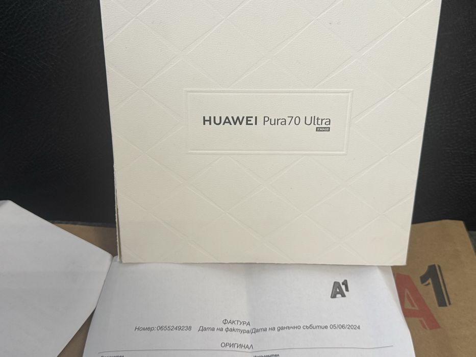 КАТО НОВ 512GB Huawei Pura 70 Ultra А1 Гаранция 2026г. Green