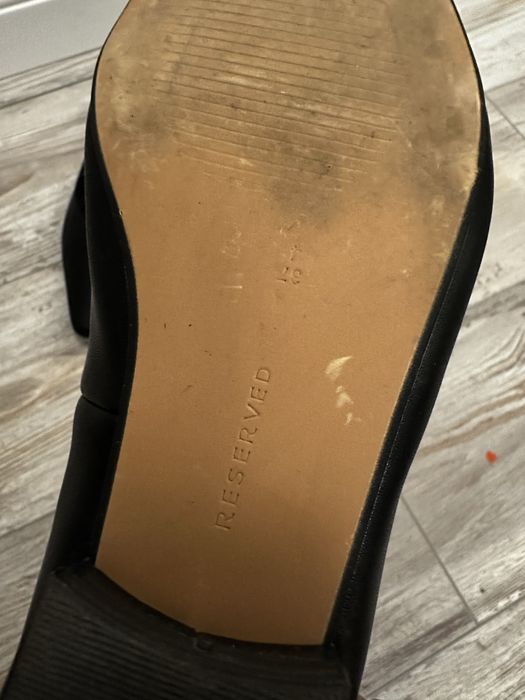 Balerini Reserved negri piele naturala nr 37