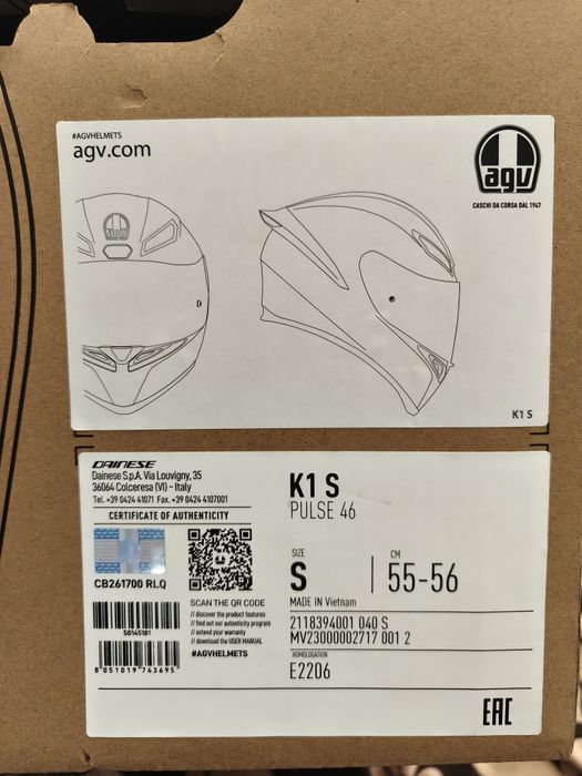 AGV K1-S Pulse 46