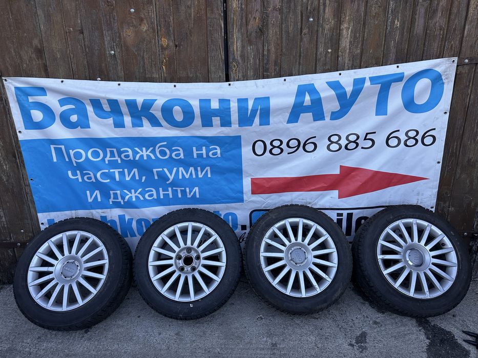 16 5х112 джанти със зимни гуми