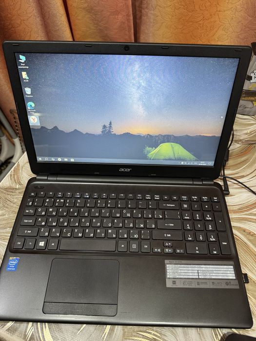 Ноутбук Acer Aspire E1 (E1-510) / 15.6" / Win 10 Pro / Ориг. зарядка