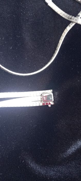 Set argint ,lant cu brățară