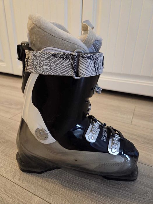 Clăpari Atomic Sport damă– flex 90– MP 25/25.5 + branțuri SIDAS + husă