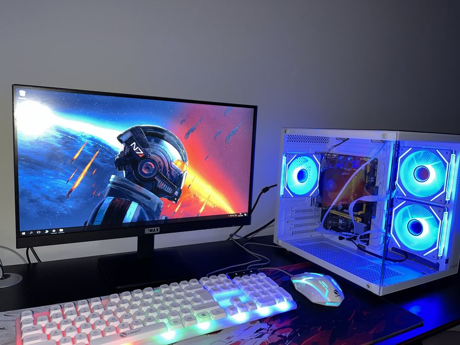 NEW! ИГРОВОЙ Компьютер "White Aquarium" (Full HD)