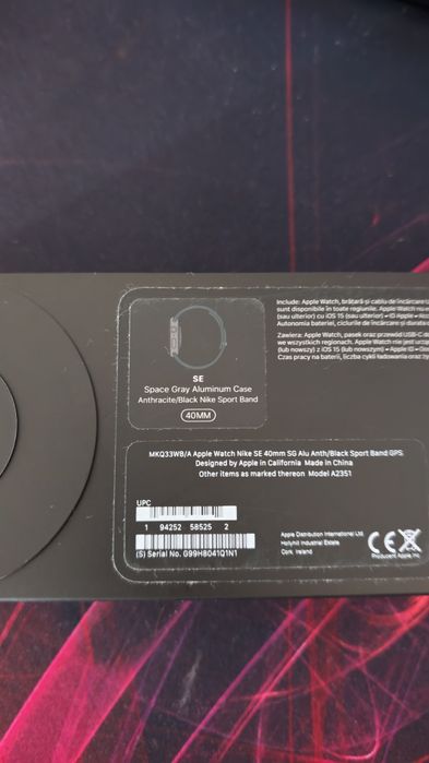 Apple Watch SE Nike 40mm