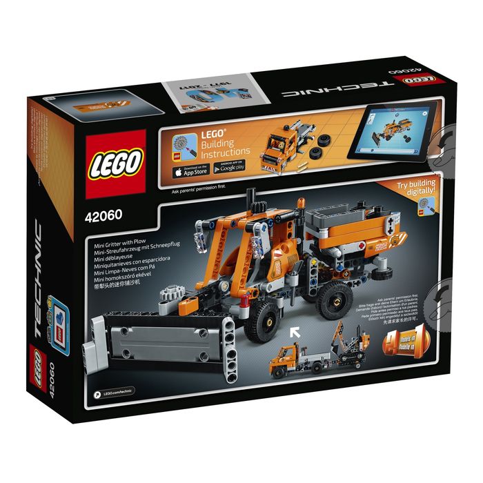 LEGO® Technic 2 în 1 - Echipaj pentru repararea drumurilor 42060