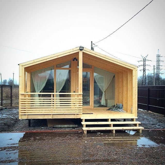 Case modulare din lemn