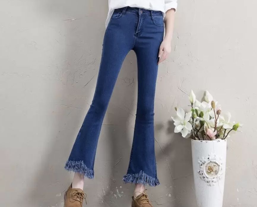 Джинсы прямые