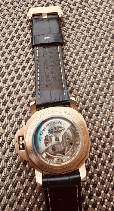 PANERAI LUMINOR MARINA - automatic , 44 mm , rose gold