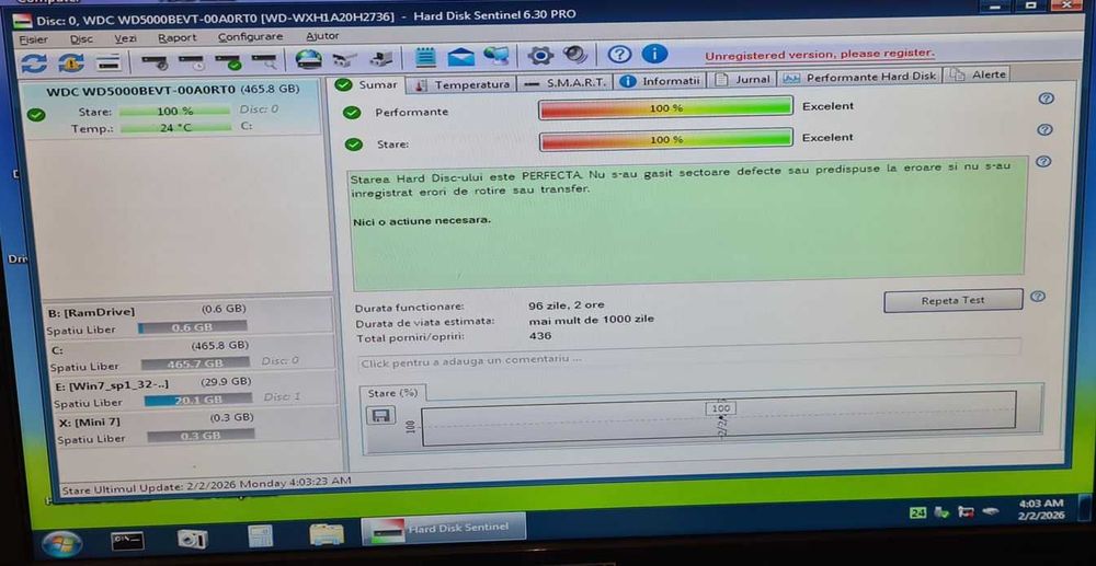 13.HDD Hard Disk Western Digital Scorpio Blue 500Gb 5400Rpm 8MB SATA 2