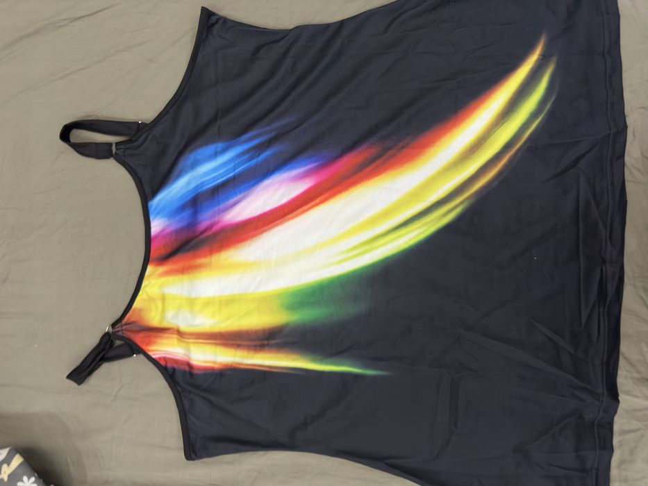 Купальник топ. Накидка