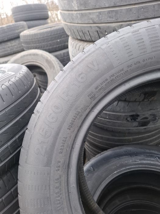 Vand set 4 anvelope 215 60 16 continental de vara bune