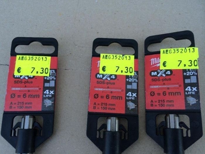 Burghiu Sds Plus Milwaukee 6x215mm