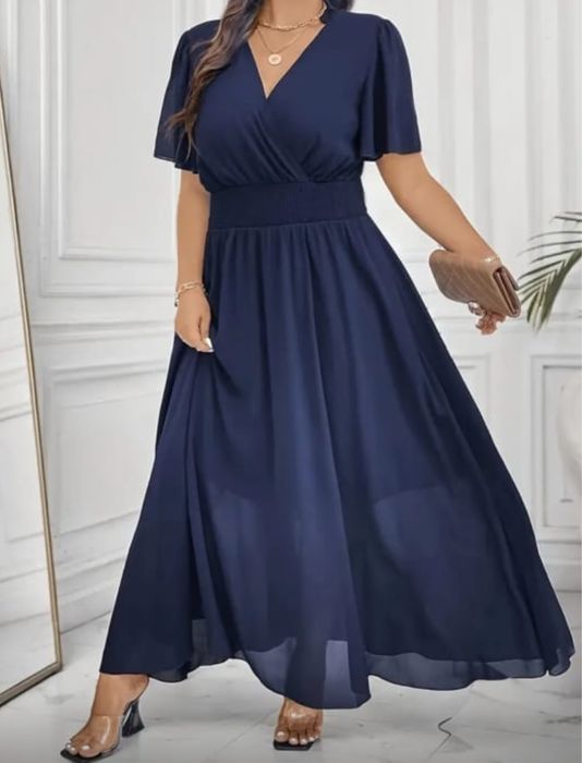 Продам платье синее